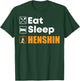 Eat Sleep Henshin - Funny Gift T-Shirt - T-Shirt | Forest