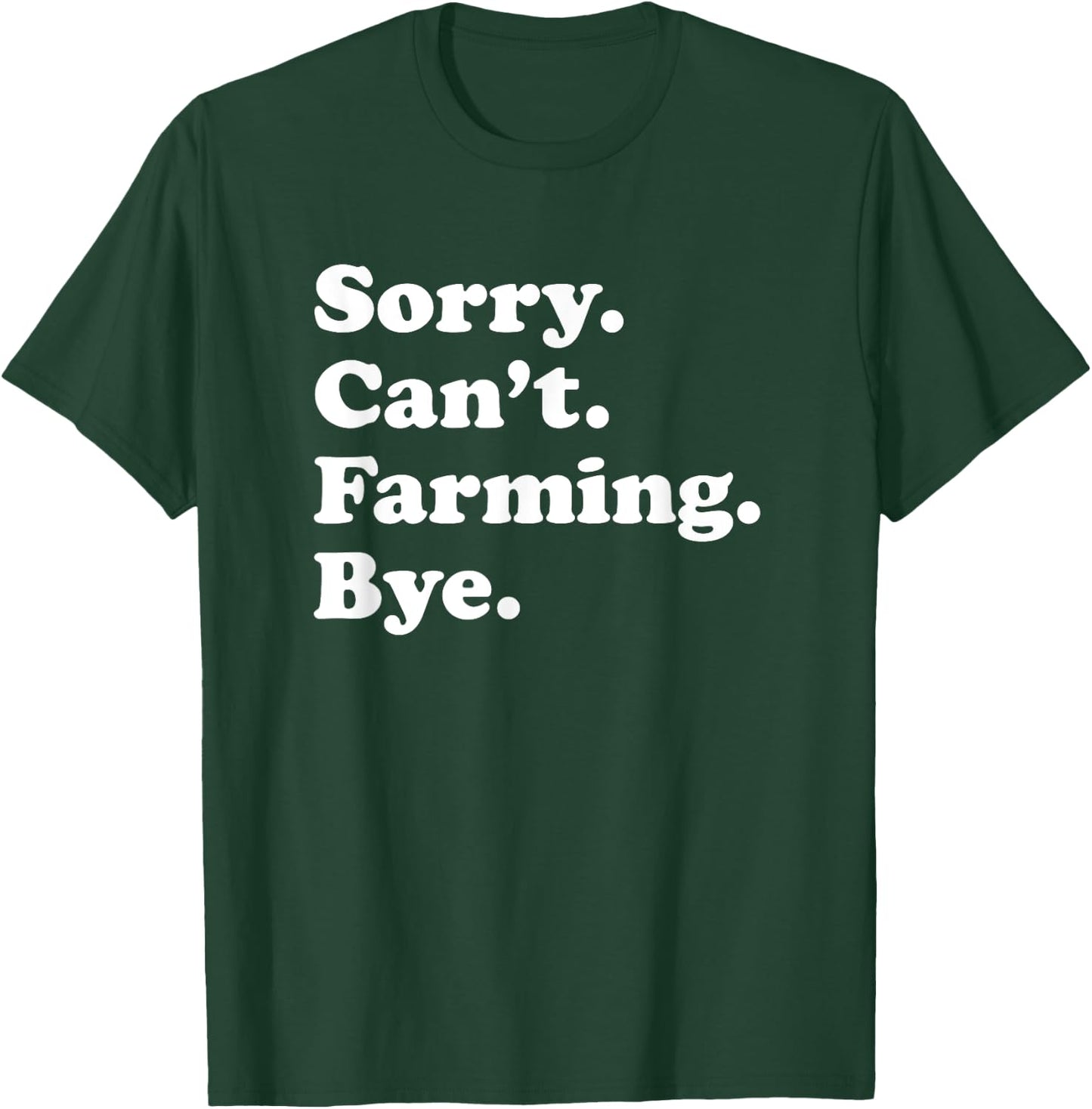 Funny Farming Farmer Gift Women Boys or Girls T-Shirt - T-Shirt | Forest