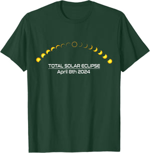 Total Solar Eclipse April 8 2024 T-Shirt - T-Shirt | Forest