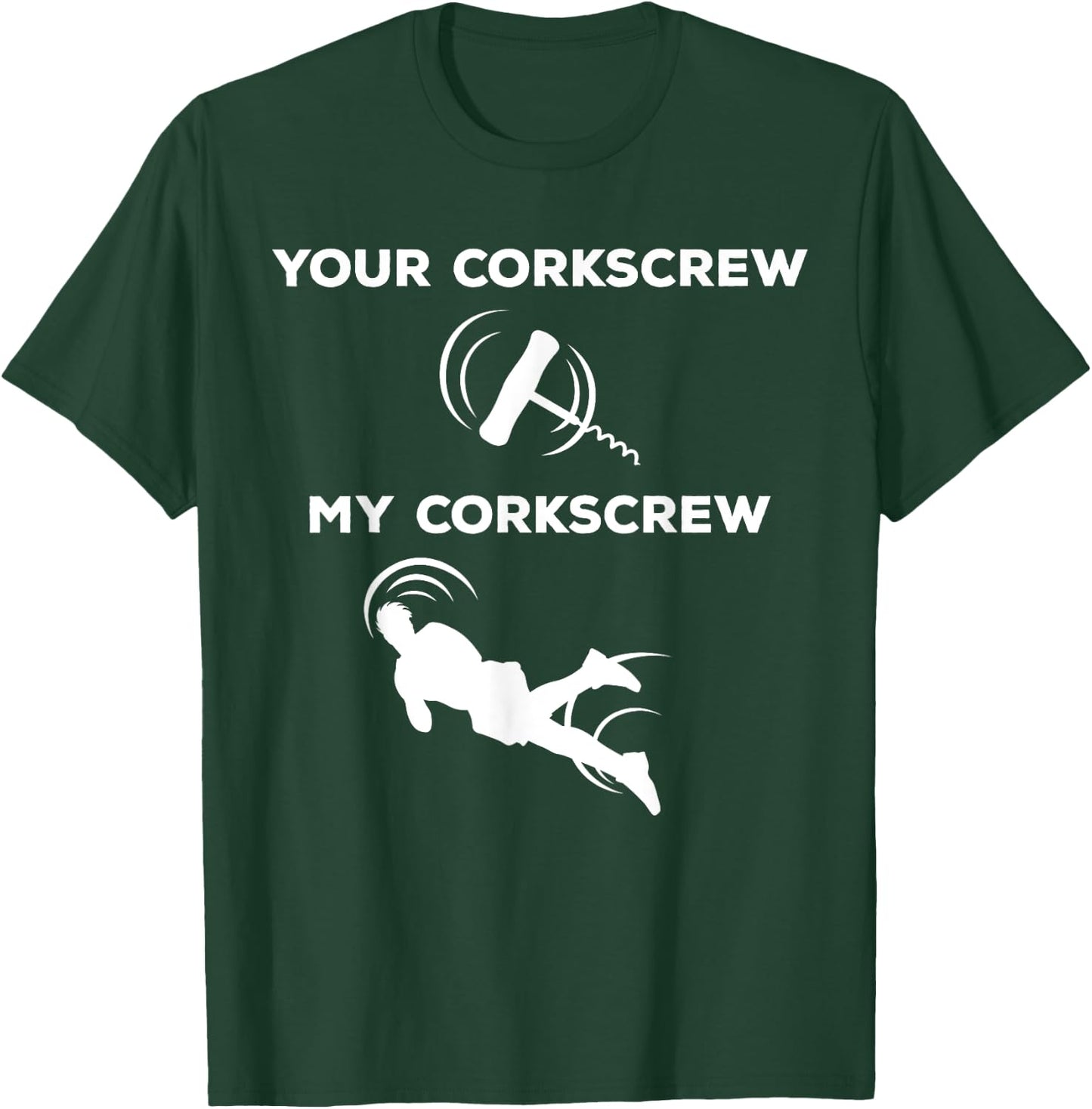Tricking Screw Gift - Funny Tricking Martial Arts T-Shirt - T-Shirt | Forest