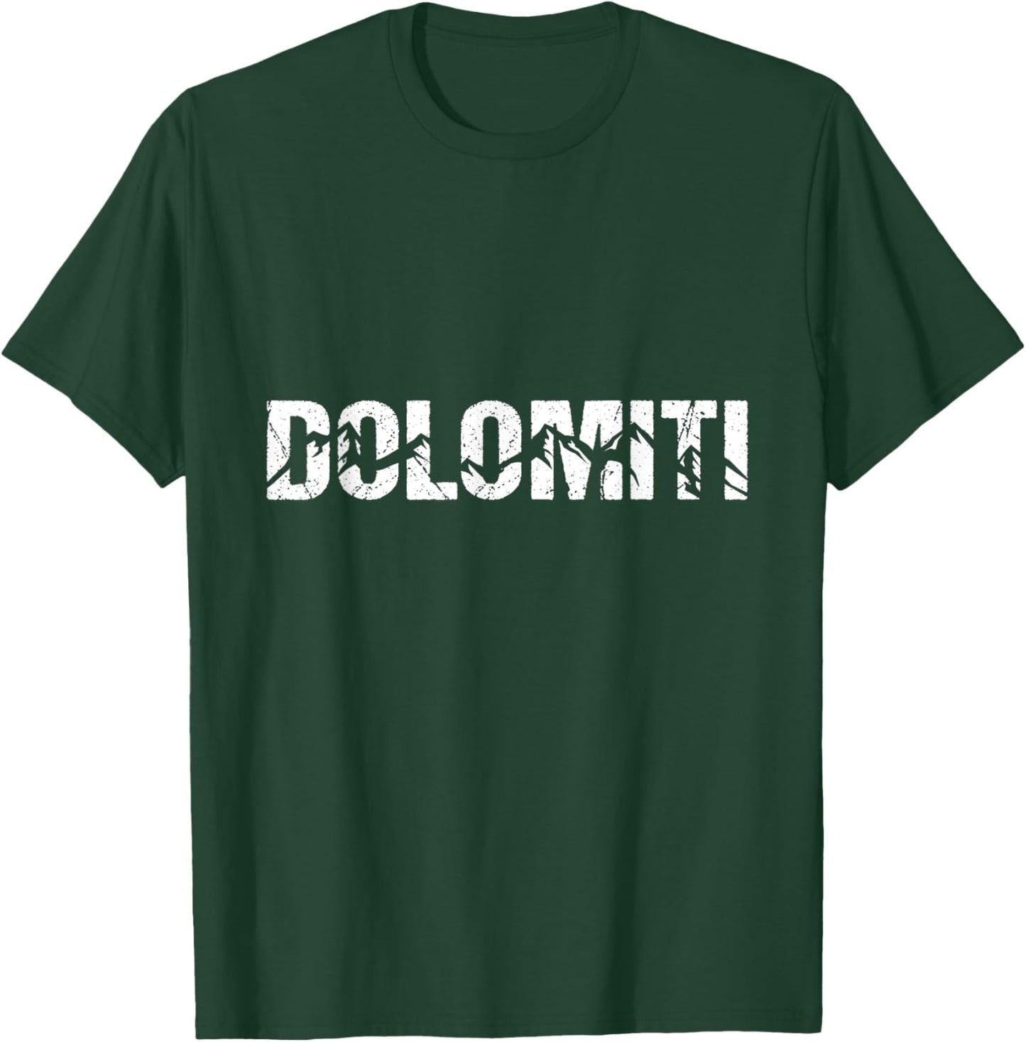 Dolomiti Alps Italy Dolomites Mountain T-Shirt - T-Shirt | Forest
