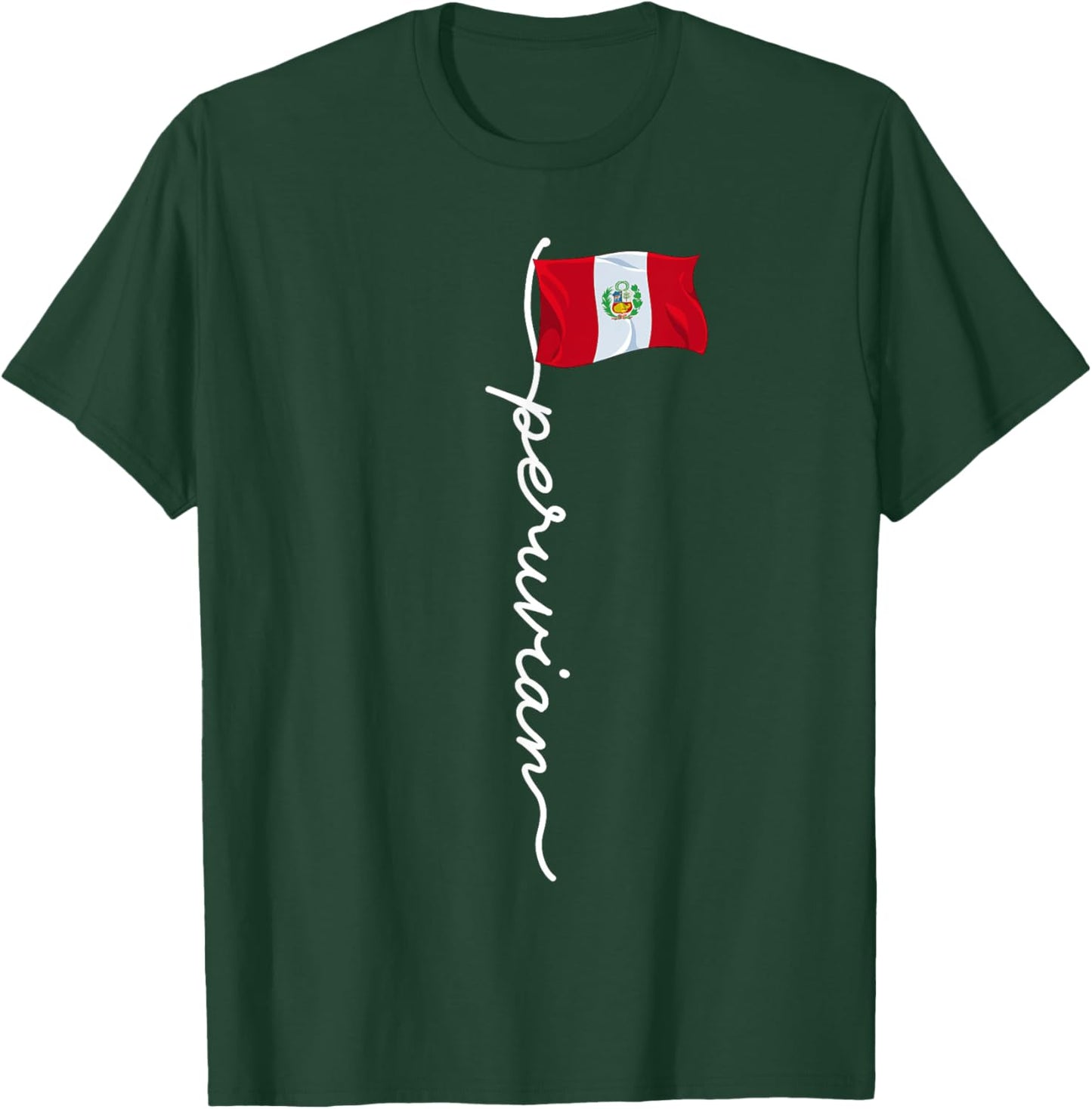 Peru Signature Peruvian , Small, Black T-Shirt - T-Shirt | Forest