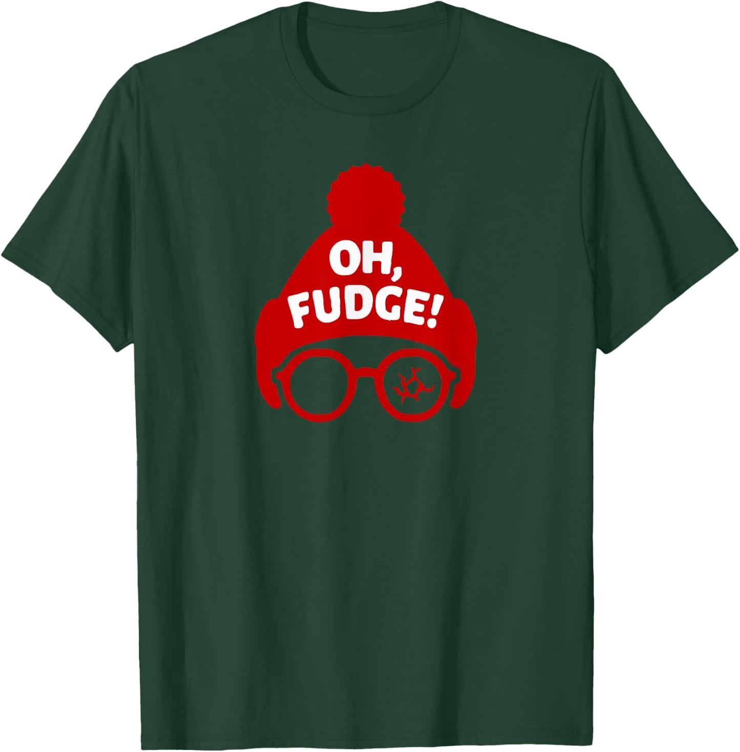 Oh Fudge! Funny Christmas Gift T-Shirt - T-Shirt | Forest