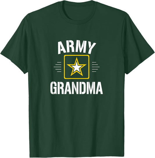 Army Grandma T-Shirt - T-Shirt | Forest