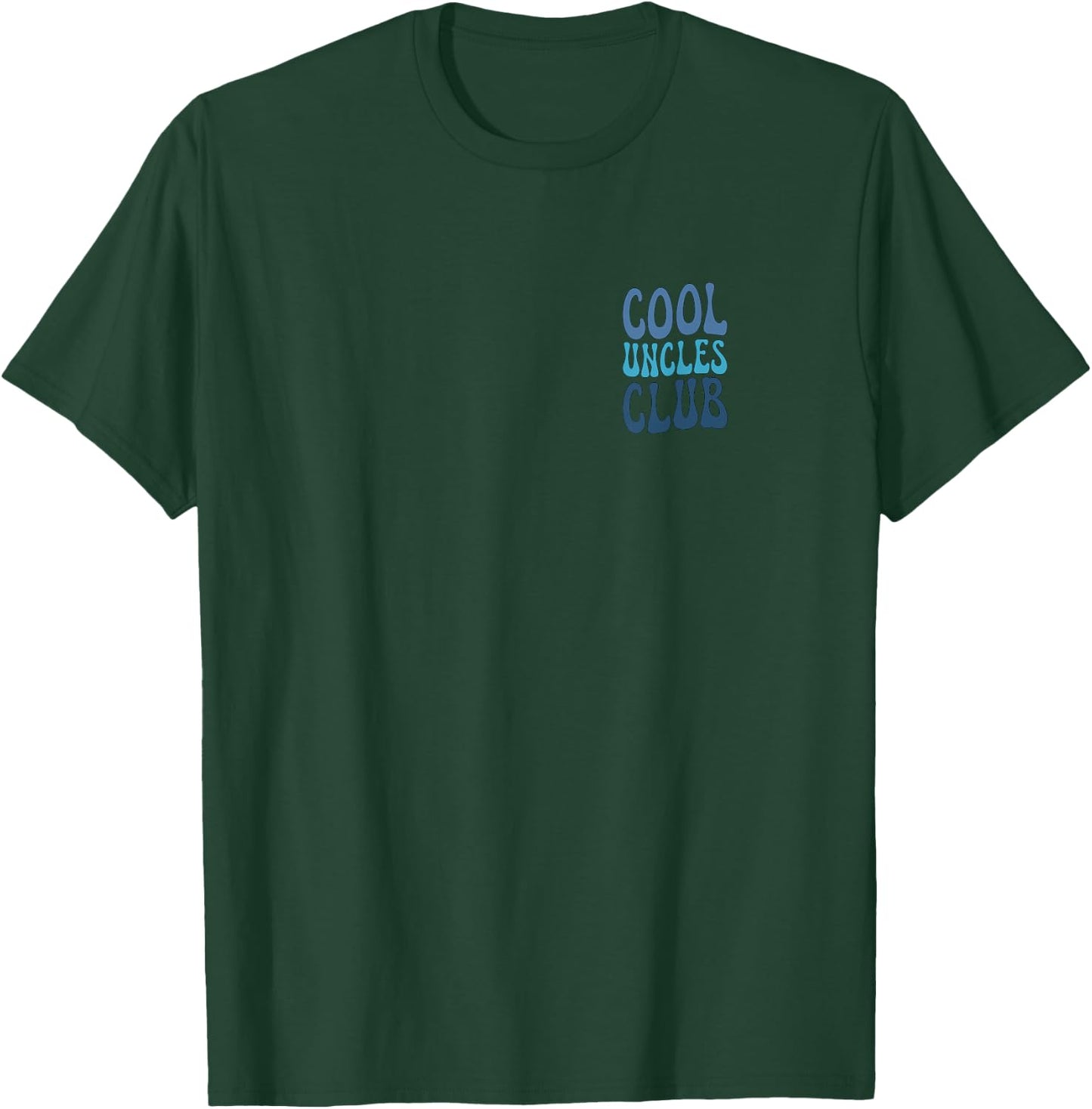 Cool Uncles Club Pregnancy Announcement For Uncle Pocket T-Shirt - T-Shirt | Forest