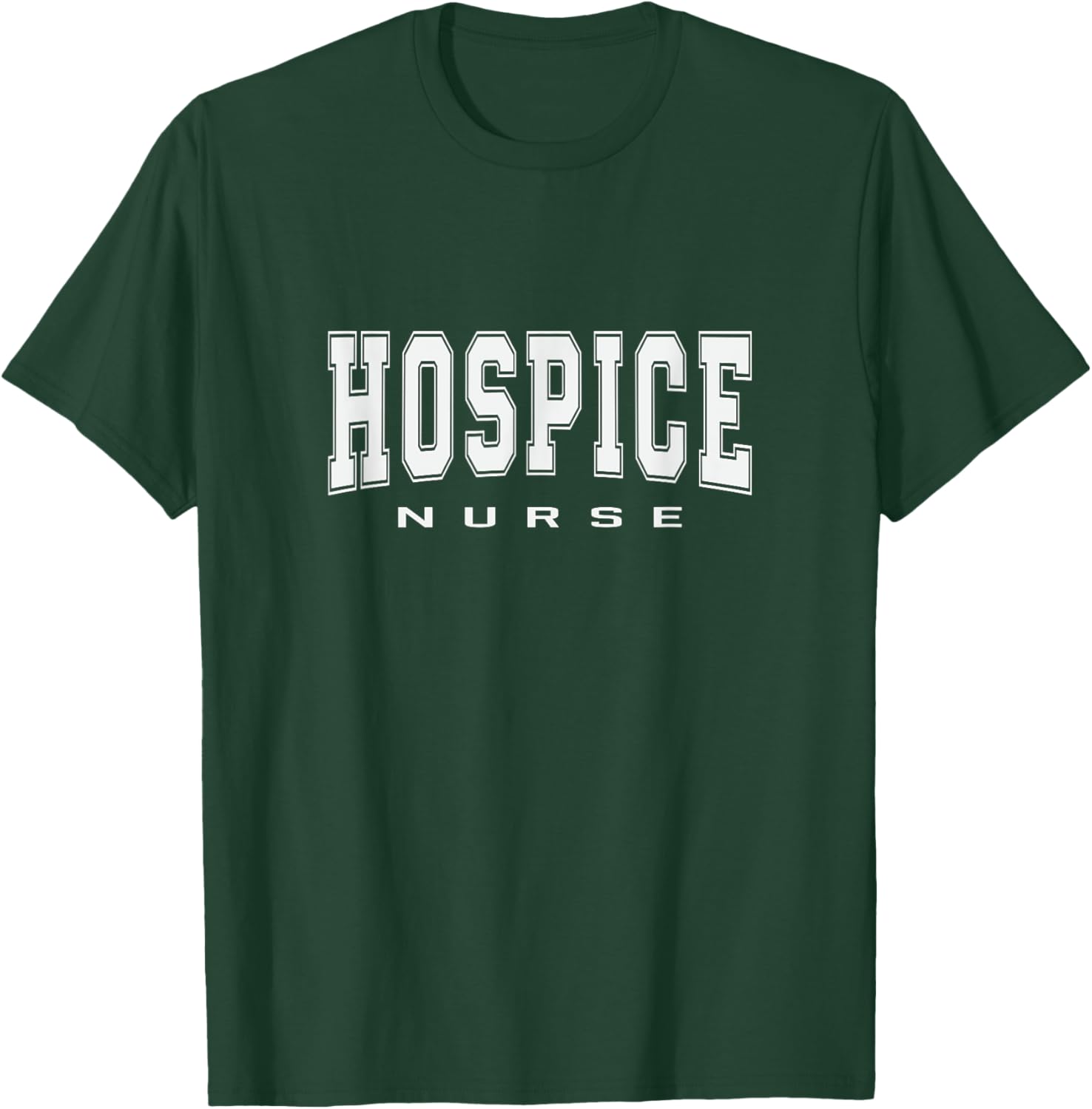 Vintage Hospice Nurse Doctor Graduation Medical Nursing RN T-Shirt - T-Shirt | Forest