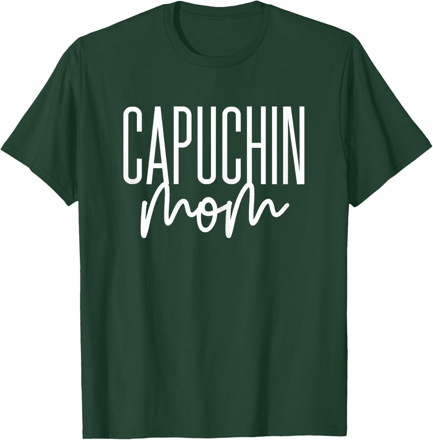 Capuchin Mom T-Shirt - T-Shirt | Forest