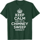 CHIMNEY SWEEP Gift Funny Job Title Profession Birthday Idea T-Shirt - T-Shirt | Forest