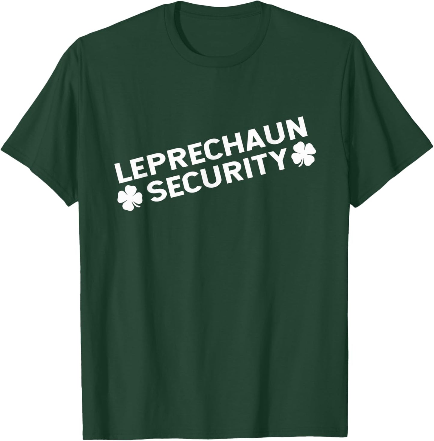 Funny St Patricks Day Irish Leprechaun Security T-Shirt - T-Shirt | Forest