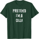 Pretend I'm A Cello Halloween Costume Couples Matching T-Shirt - T-Shirt | Forest