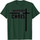 Positive And Encouraging Christian Cross Warrior For Christ T-Shirt - T-Shirt | Forest