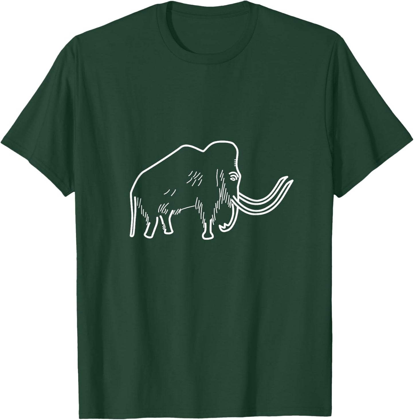Cave art Mammoth Rouffignac T-Shirt - T-Shirt | Forest