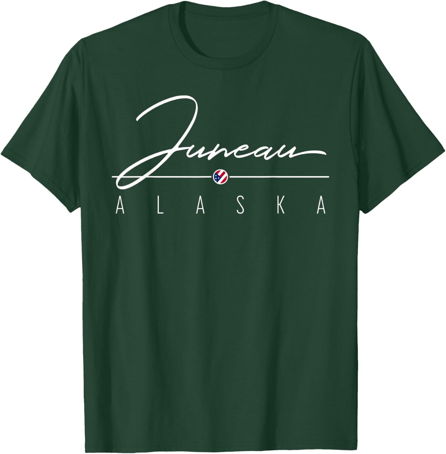 Juneau AK T-Shirt - T-Shirt | Forest