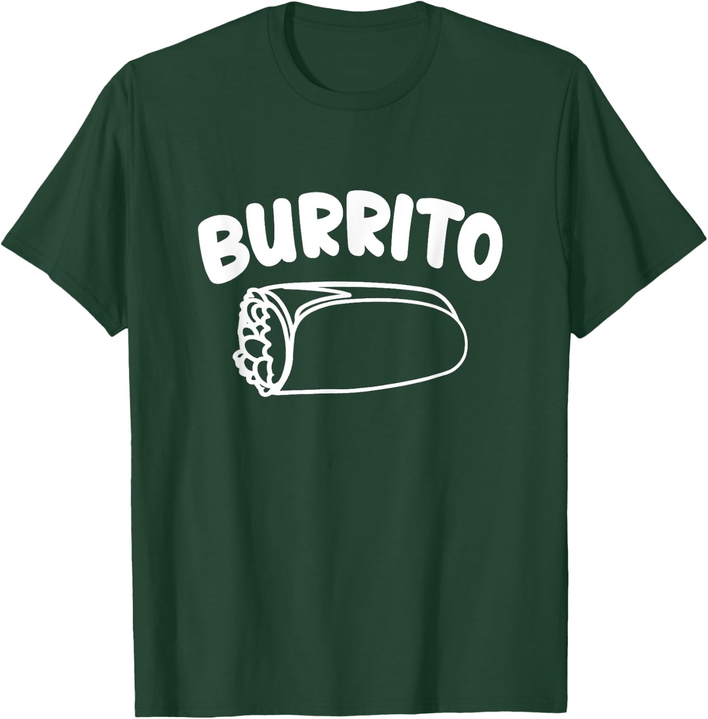 Burrito Taco Taquito Mexican Food Family Matching Outfits T-Shirt - T-Shirt | Forest