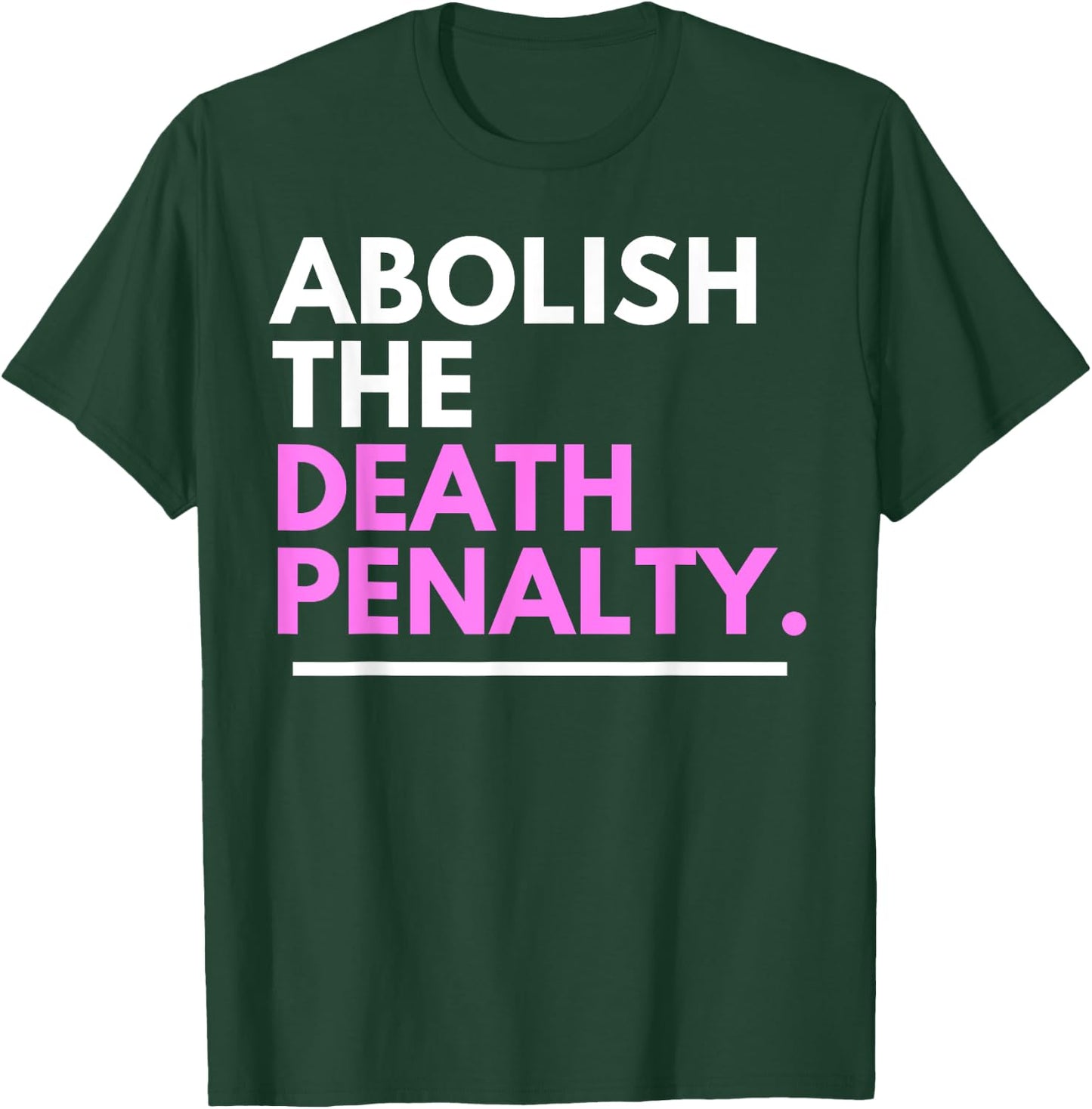 Abolish the Death Penalty - Prison Reform for BLM Protest T-Shirt - T-Shirt | Forest