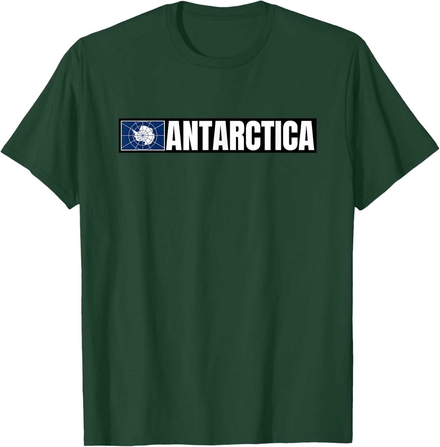 Antarctica Flag T-Shirt - T-Shirt | Forest