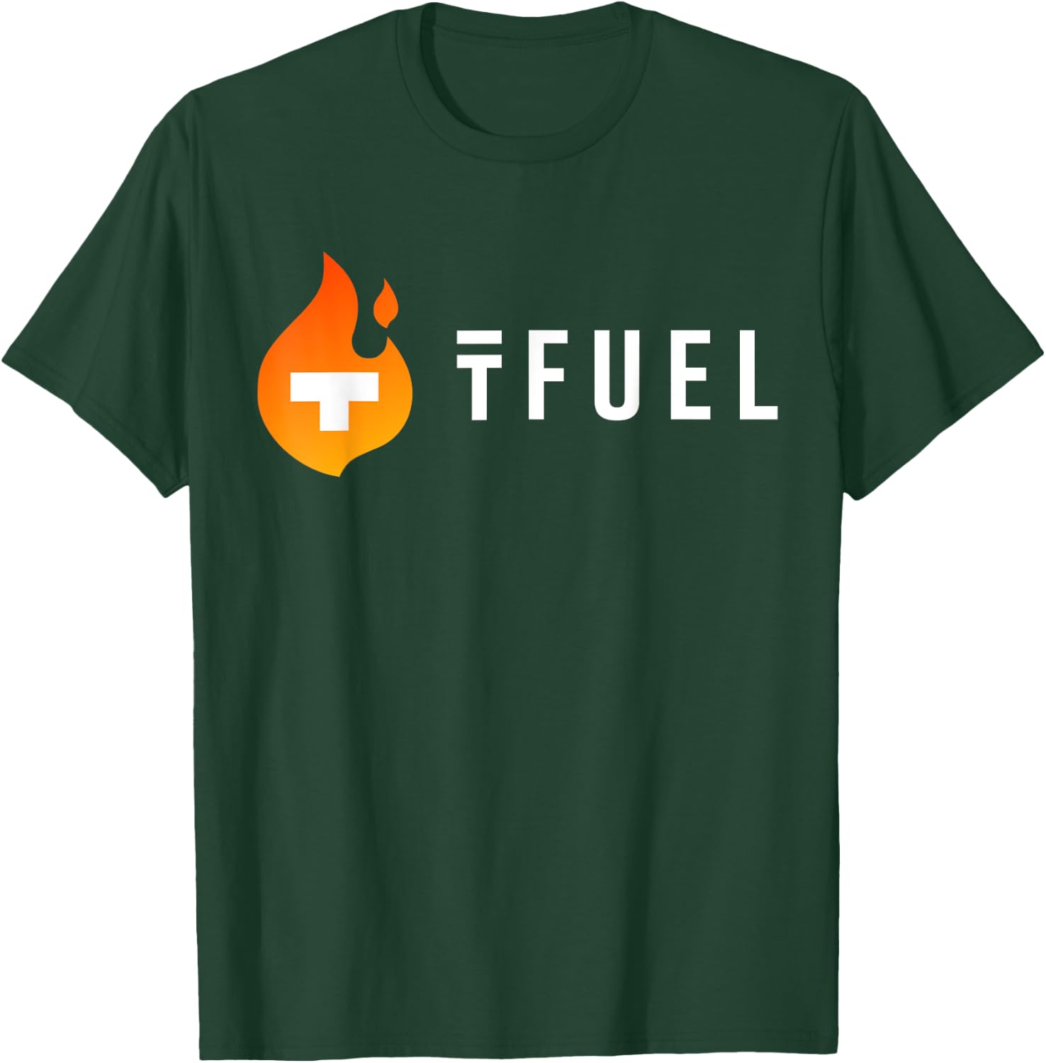 TFUEL Crypto Token Flame - Theta Fuel Coin - HODL - Dapps T-Shirt - T-Shirt | Forest