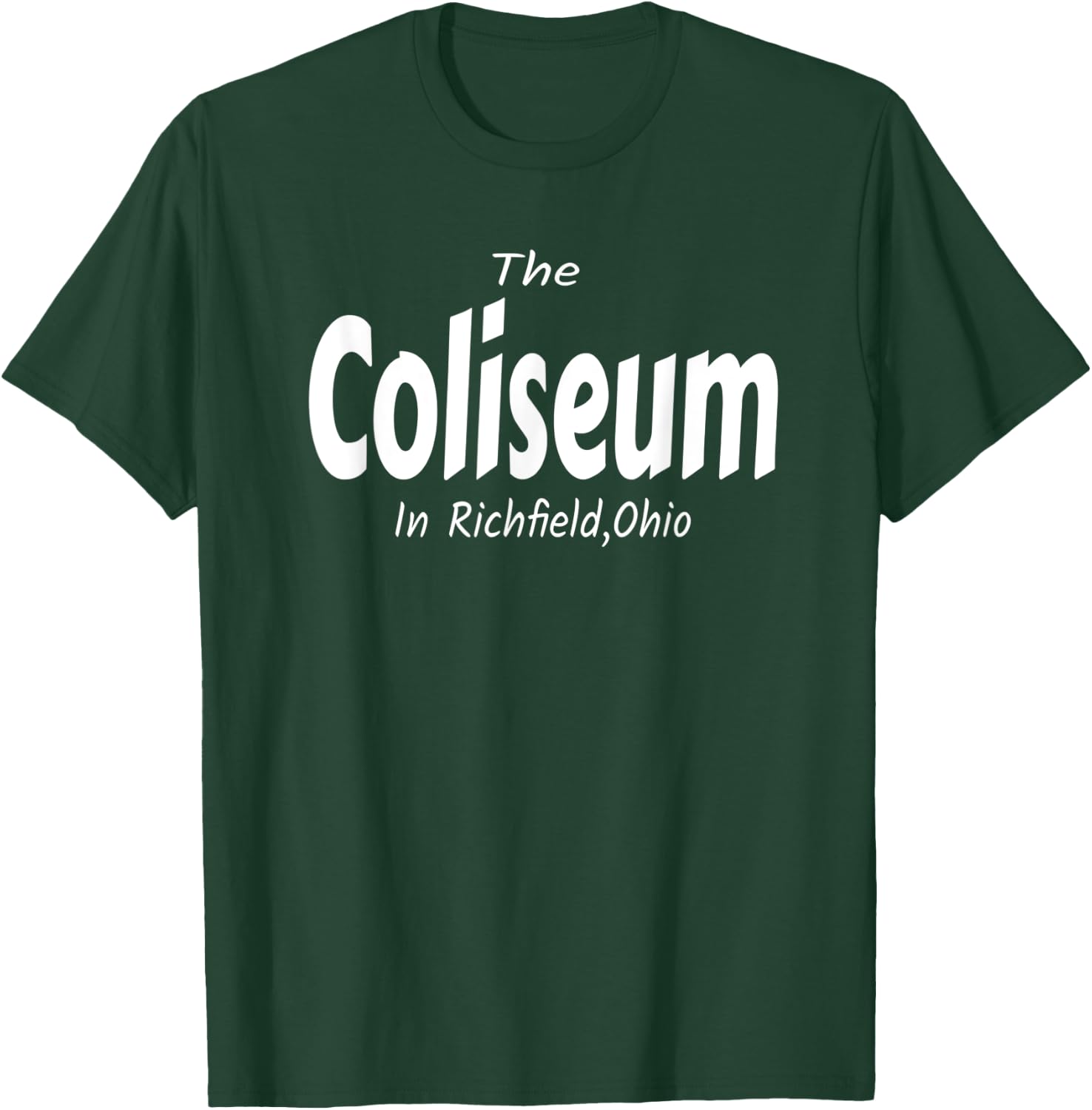 Vintage Richfield Coliseum Cleveland T-Shirt - T-Shirt | Forest