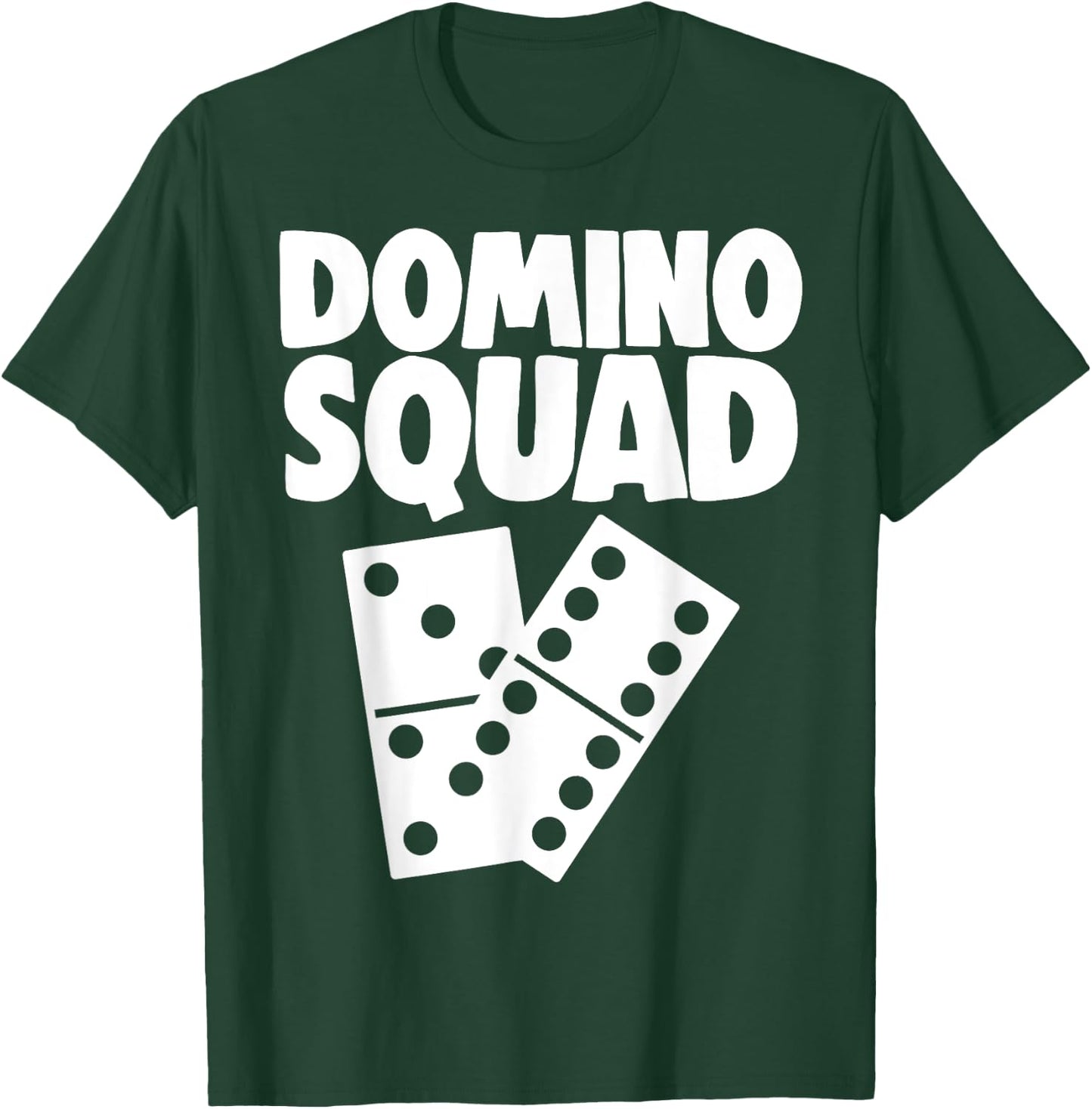 Funny Domino Squad Shirt Women Dominos Lovers Gift T-Shirt - T-Shirt | Forest