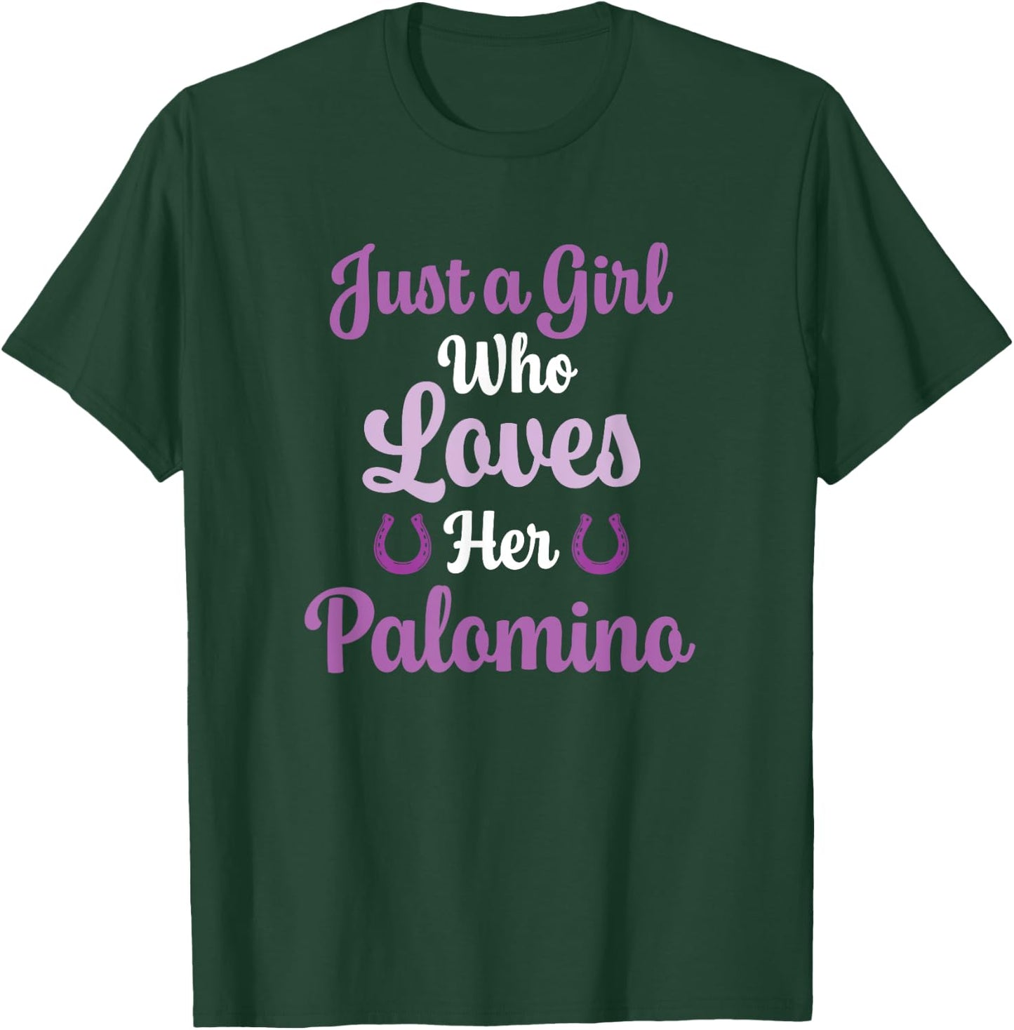 Palomino Horse Gift Who Love Their Palomino T-Shirt - T-Shirt | Forest