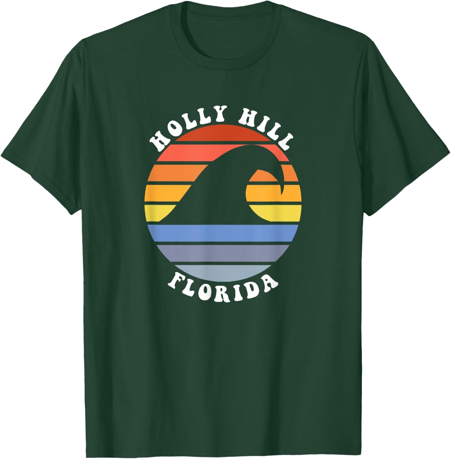 Cute Holly Hill Florida FL Beach Vacation Souvenir T-Shirt - T-Shirt | Forest
