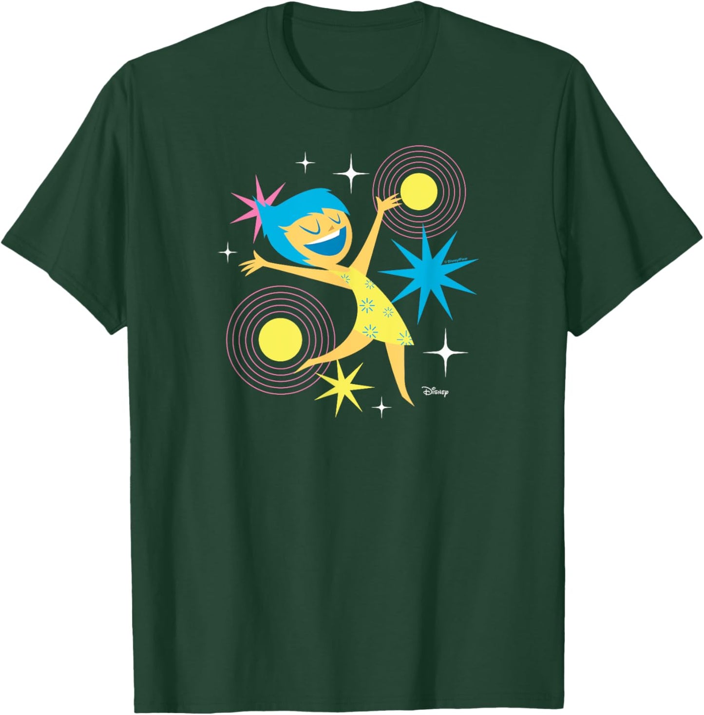 Inside Out 2 - Joy Emotion Character T-Shirt - T-Shirt | Forest