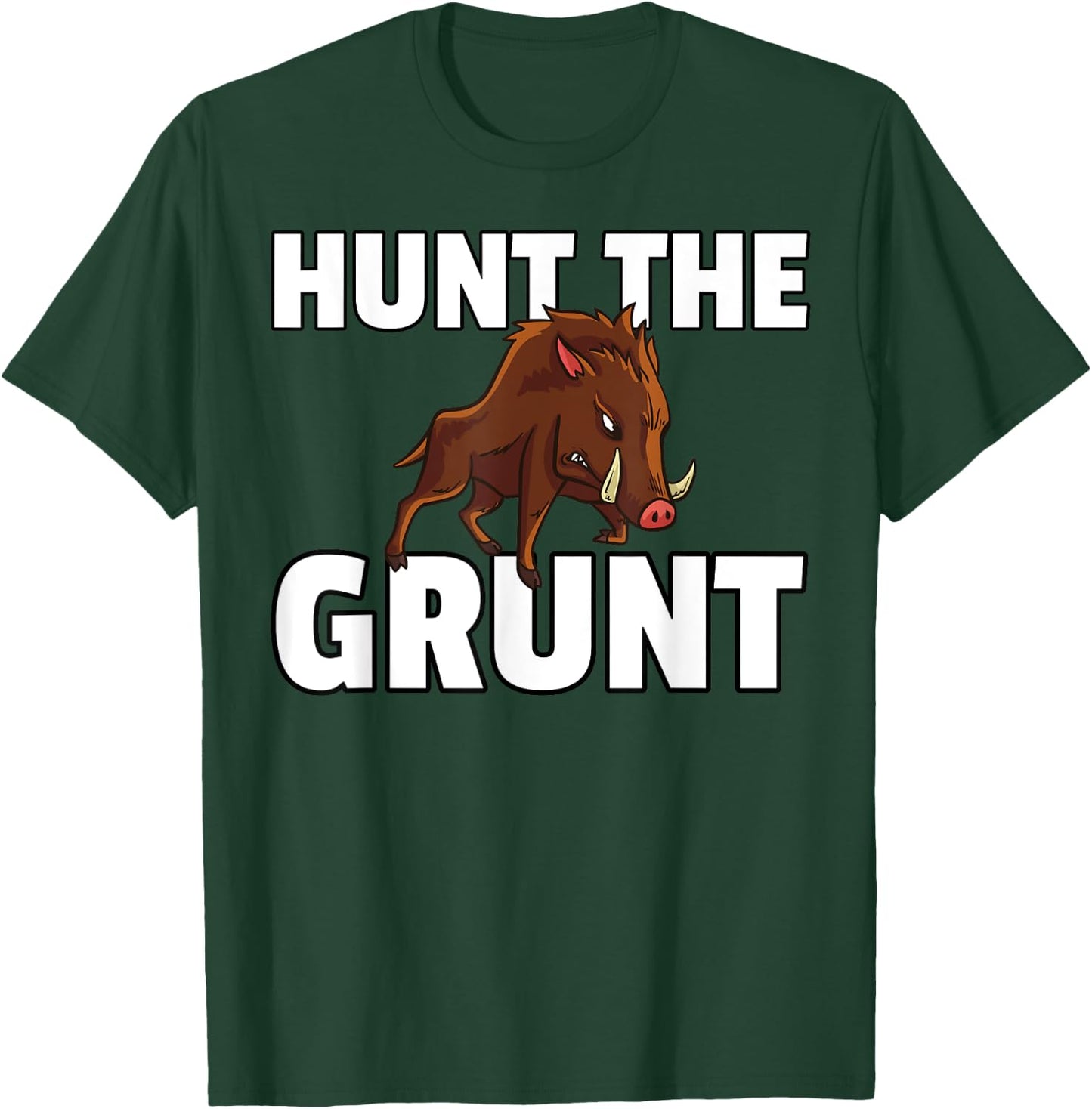 Hog Hunting Gift Boar Hunter T-Shirt - T-Shirt | Forest
