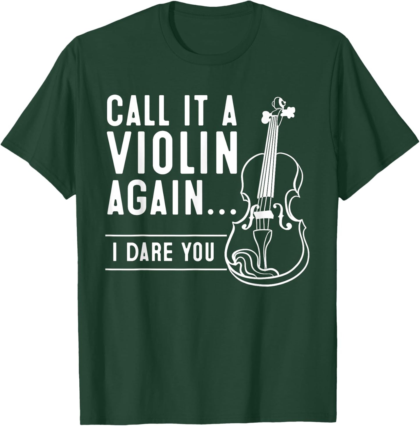 Funny Viola Player Novelty Gift Violin Student Boys Girls T-Shirt - T-Shirt | Forest