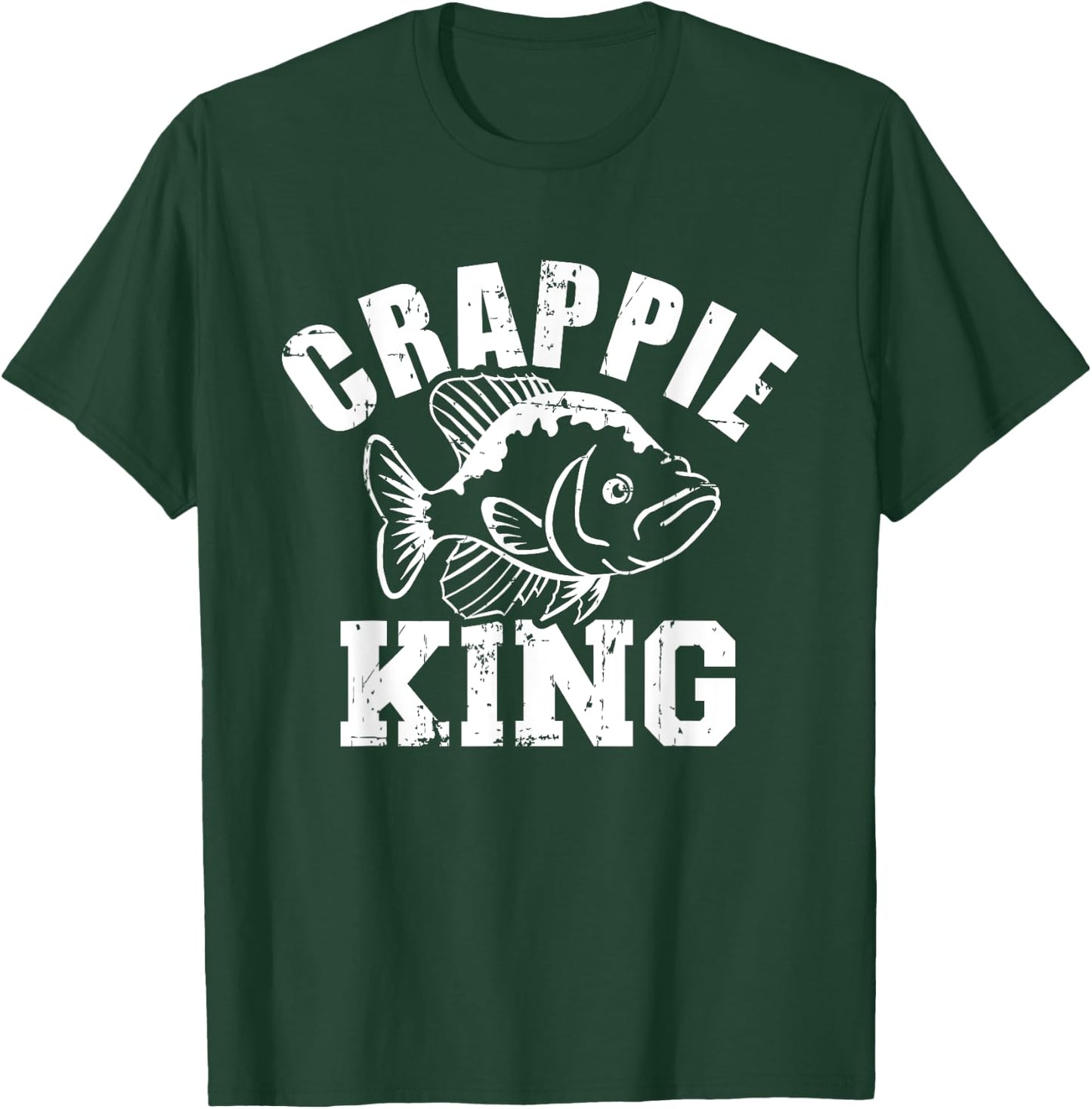 Crappie king T-Shirt - T-Shirt | Forest