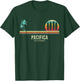 California Surf Pacifica Vintage Surf Board Surfer T-Shirt - T-Shirt | Forest