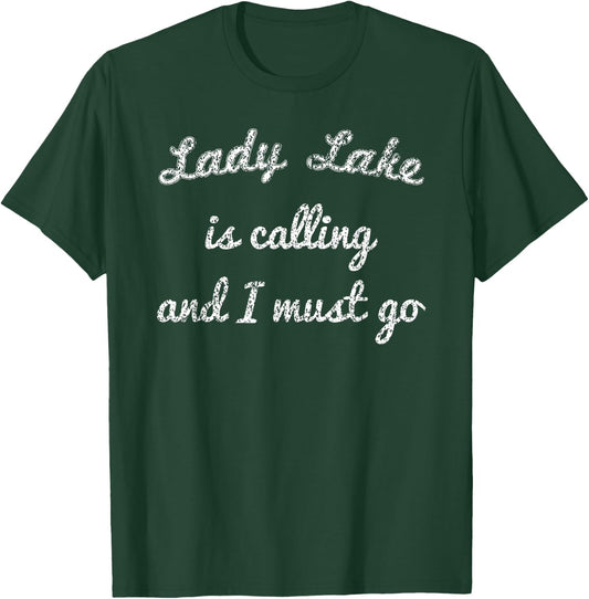 LADY LAKE FL FLORIDA Funny City Trip Home Roots USA Gift T-Shirt - T-Shirt | Forest