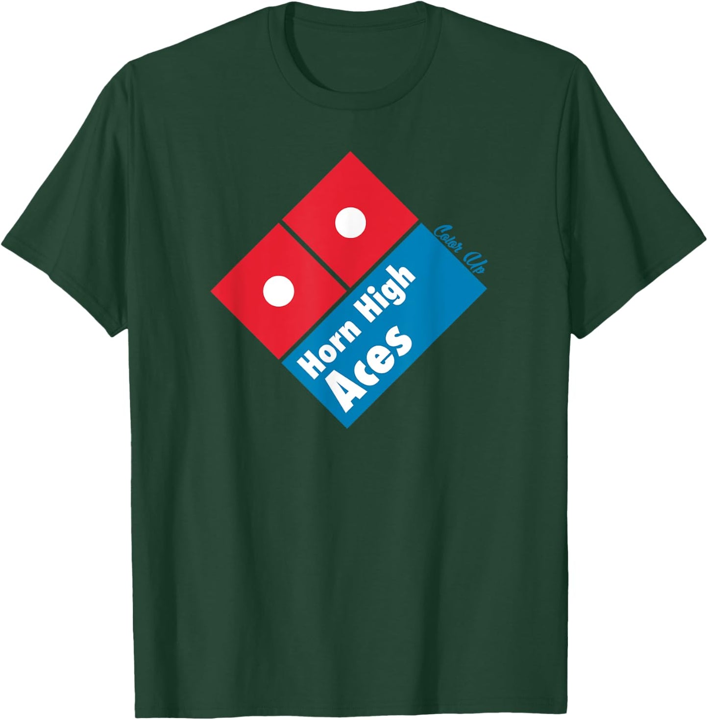Horn High Aces Casino Craps Gambling T-Shirt - T-Shirt | Forest
