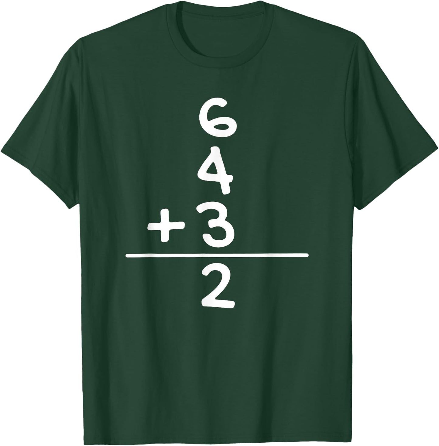 Baseball 6 4 3 Double Play Turn Two Gift T-Shirt - T-Shirt | Forest