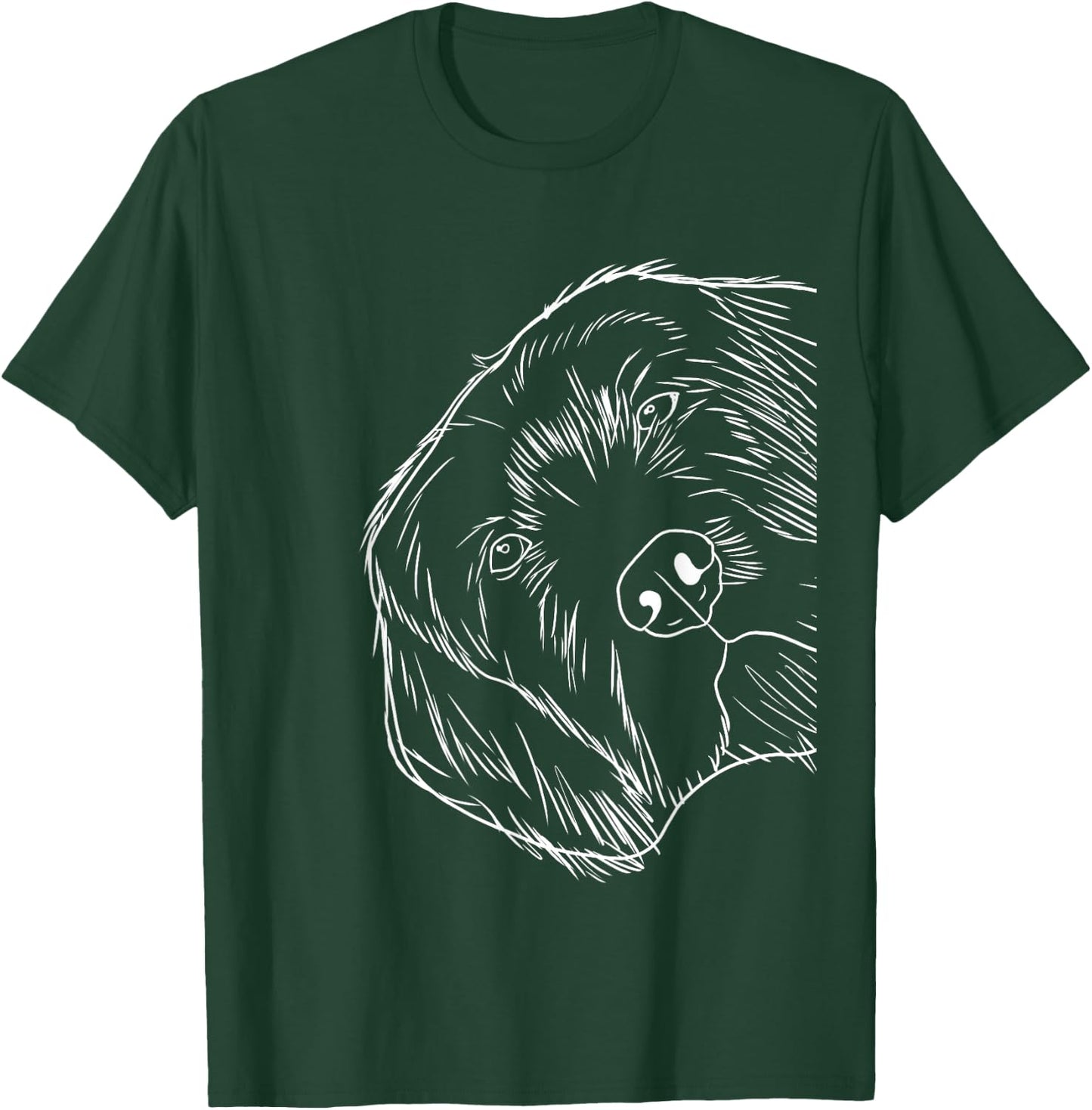 Funny Dog Pudelpointer Women Girls Kids T-Shirt - T-Shirt | Forest