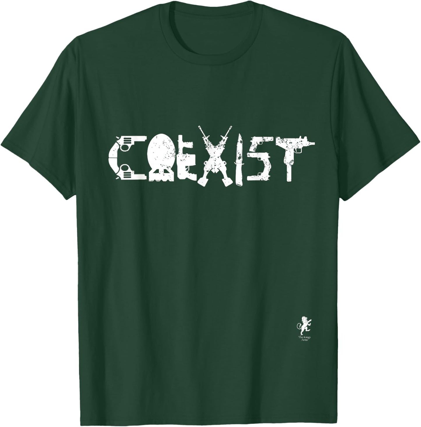 Coexist Firearms T-Shirt - T-Shirt | Forest
