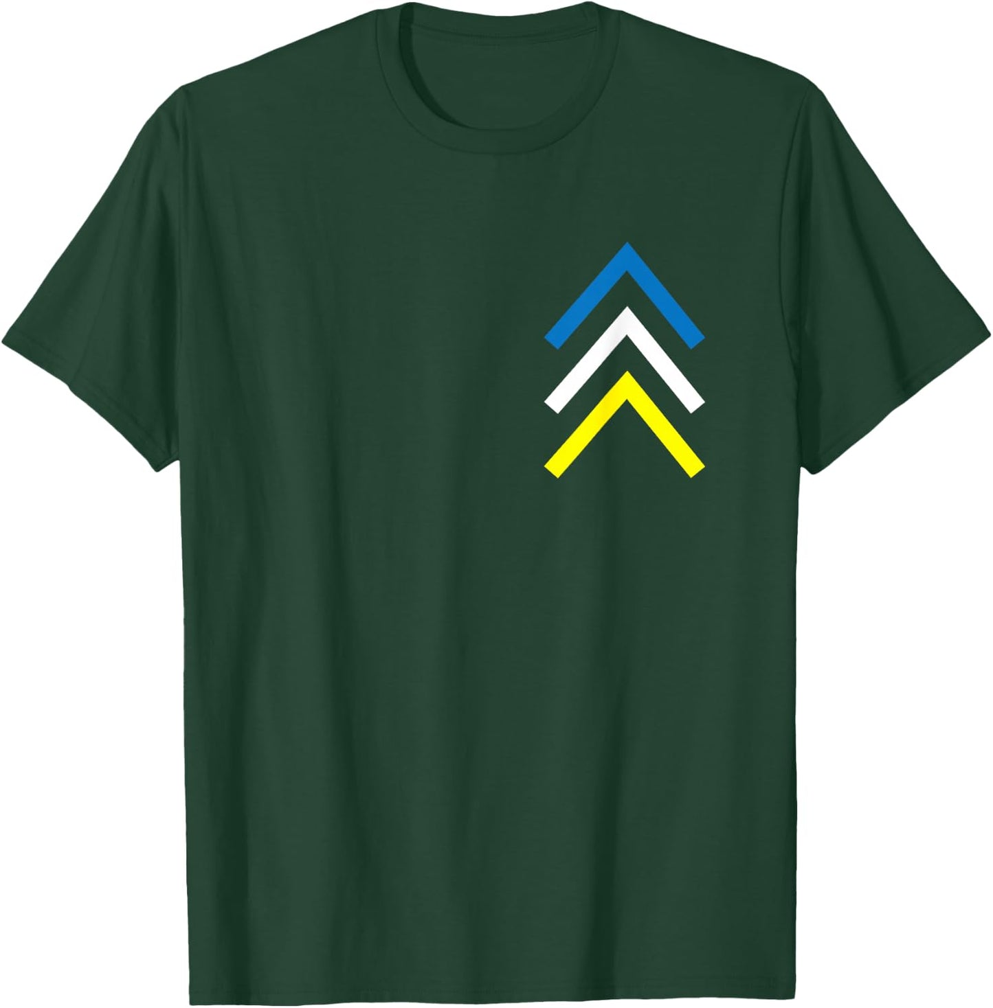 Down Syndrome Three Chromosome Arrows Awareness Month T-Shirt - T-Shirt | Forest