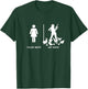 Funny Chicken Lady Farm Dad Husband Your Wife My Wife T-Shirt - T-Shirt | Forest