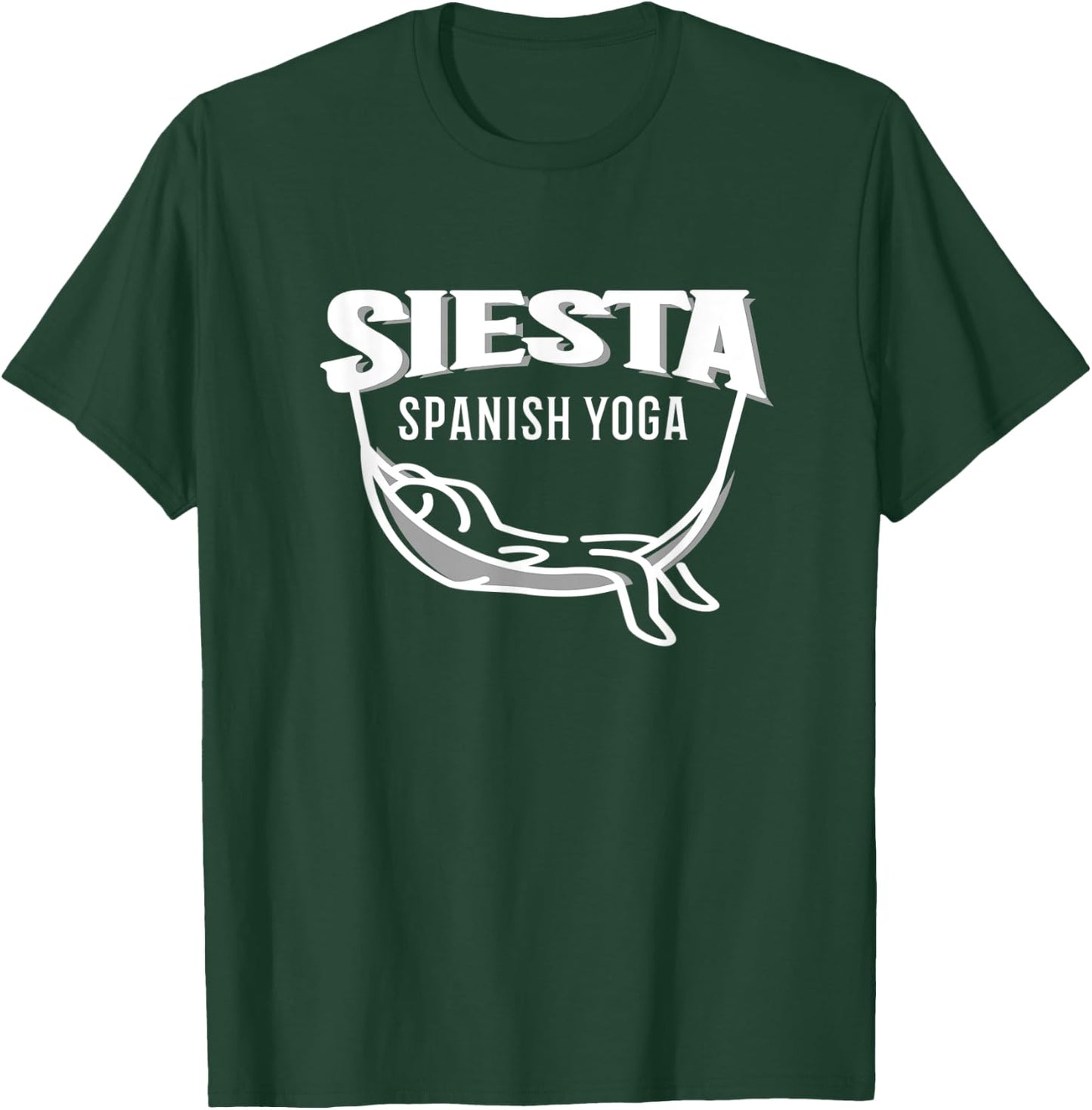 Spain Espana funny spanish yoga siesta T-Shirt - T-Shirt | Forest