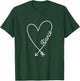 Dance Cute Graphic Heart Love T-Shirt - T-Shirt | Forest