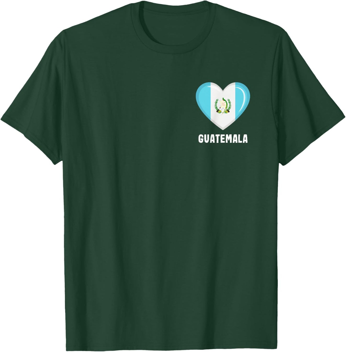 Guatemala Flag Shirt | Guatemalan T-Shirt - T-Shirt | Forest
