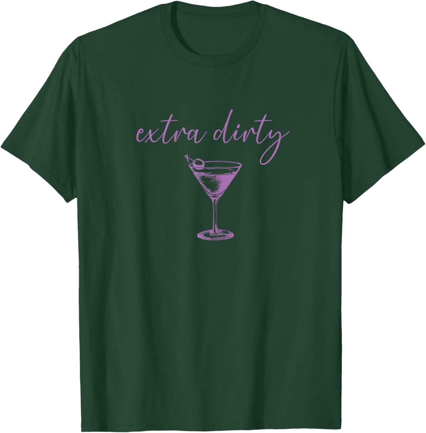 Extra Dirty Martini Preppy Graphic T-Shirt - T-Shirt | Forest