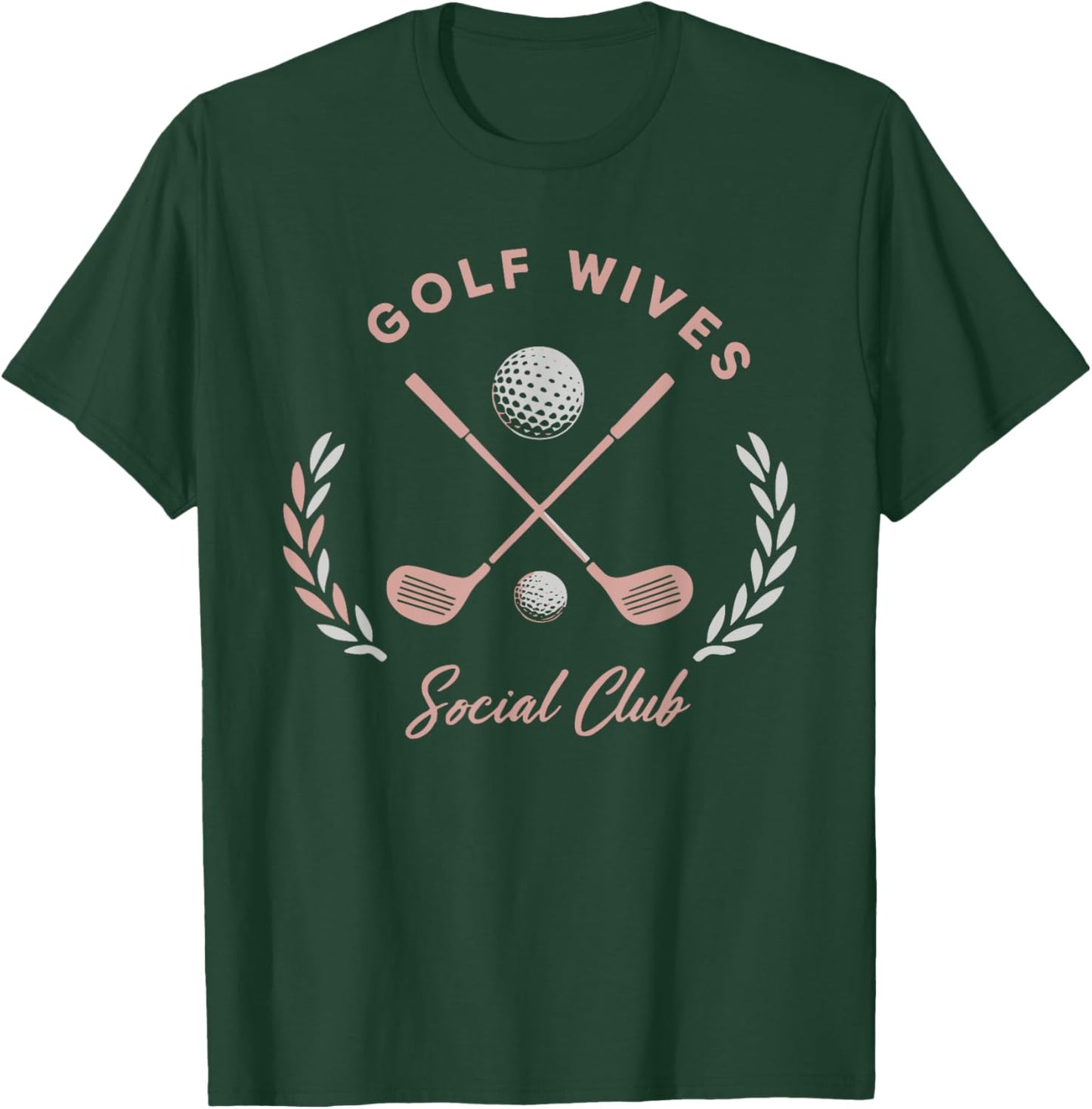 Golf Wives Social Club T-Shirt - T-Shirt | Forest