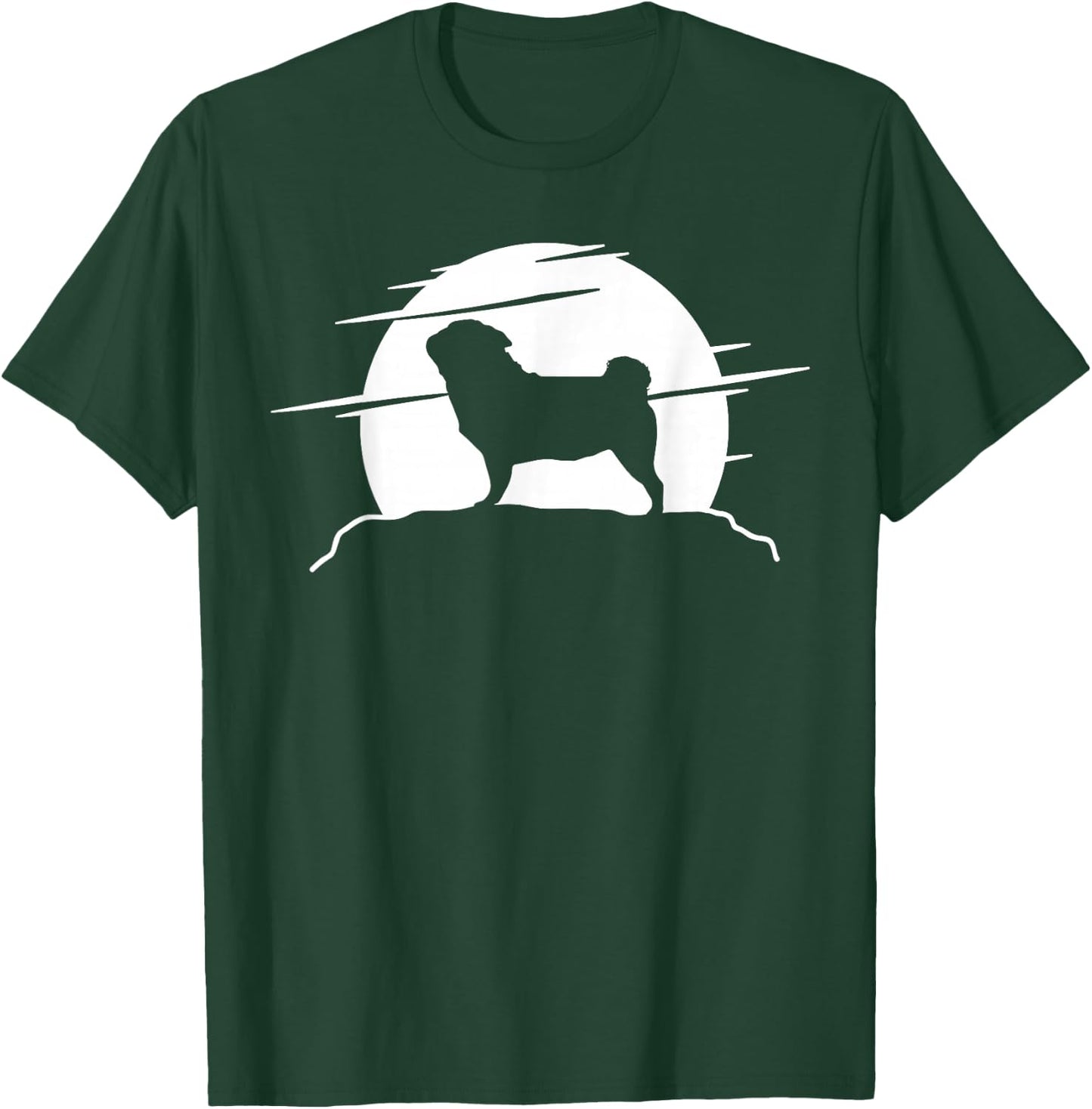 Pug Puggie-Dog T-Shirt - T-Shirt | Forest