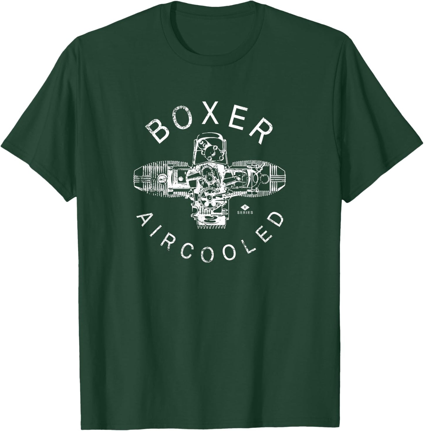 Boxer Engine Series R | Motorcycle | Boxer Engine T-Shirt - T-Shirt | Forest
