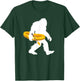 Bigfoot Carrying Rafting Boat Tubing Sasquatch With Raft T-Shirt - T-Shirt | Forest