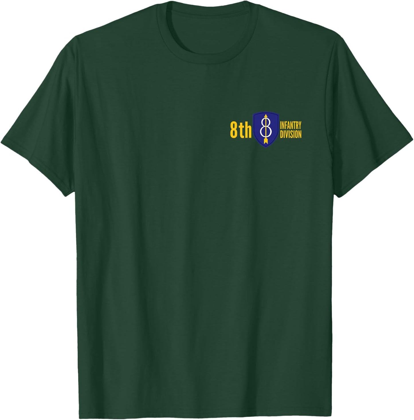 8th Infantry Division United States Army Pathfinder T-Shirt - T-Shirt | Forest