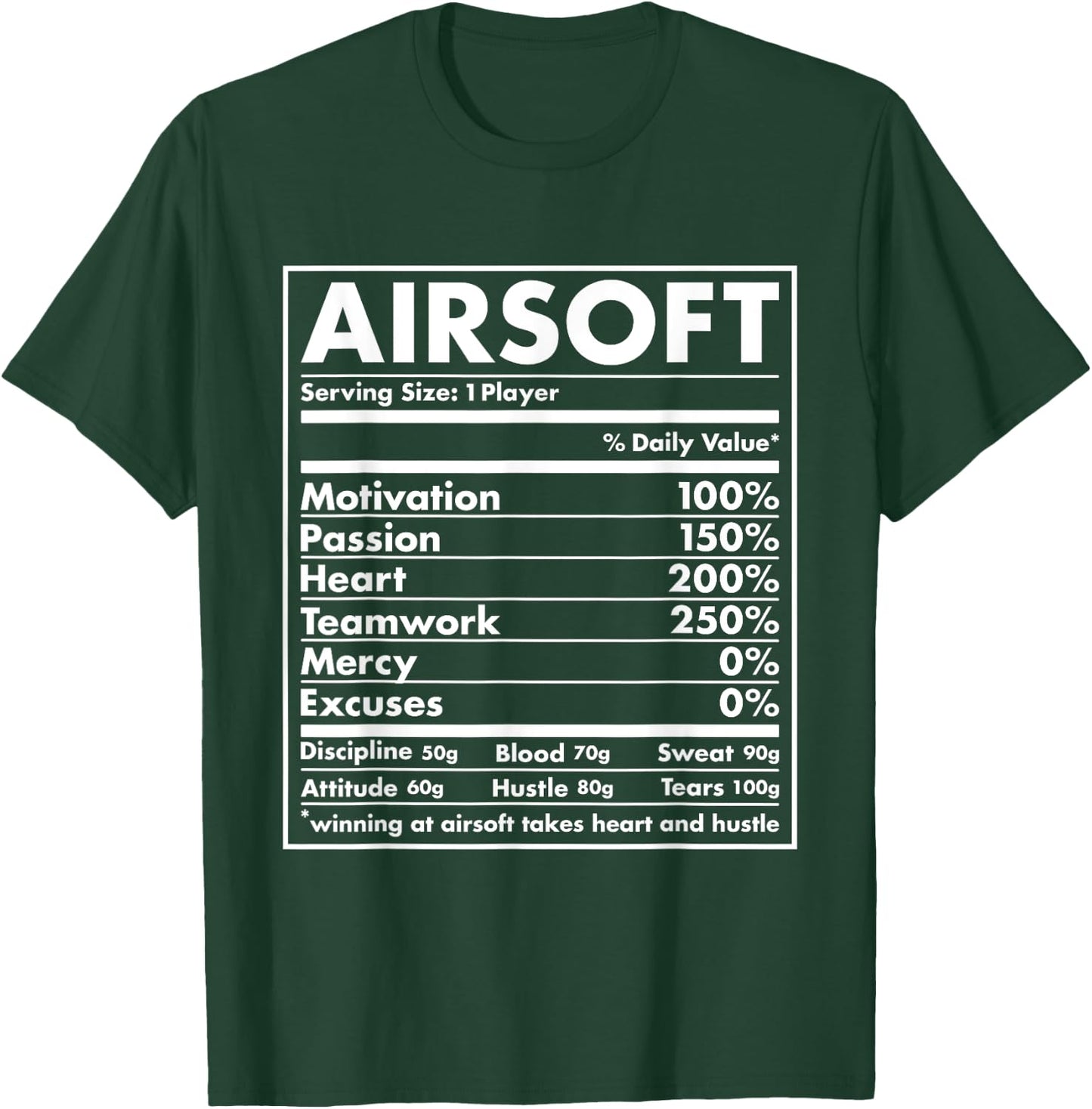 Sport Nutrition Airsoft T-Shirt - T-Shirt | Forest