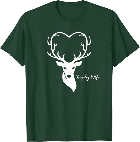 Trophy Wife Hunter's Wife Hunting T-Shirt - T-Shirt | Forest