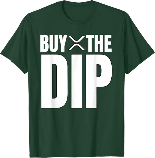 XRP Buy The Dip Crypto Cryptocurrency T-Shirt - T-Shirt | Forest