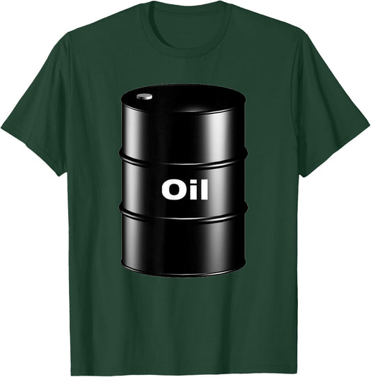 Large Barrel of Crude Oil T-Shirt - T-Shirt | Forest